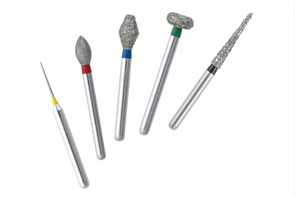 Available in five levels of grit size to achieve optimal finish.